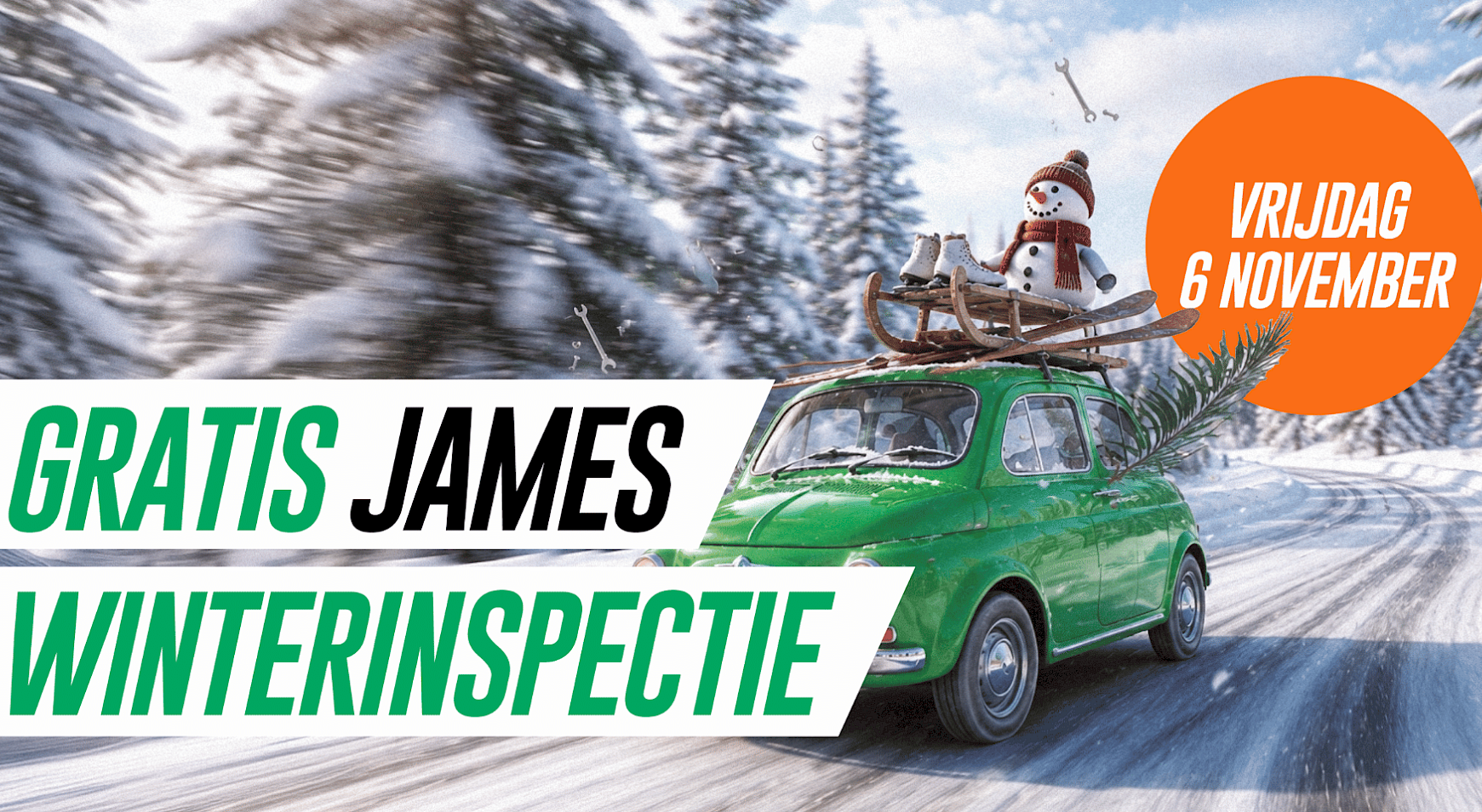 Gratis winterinspectiedag 6 november a.s.